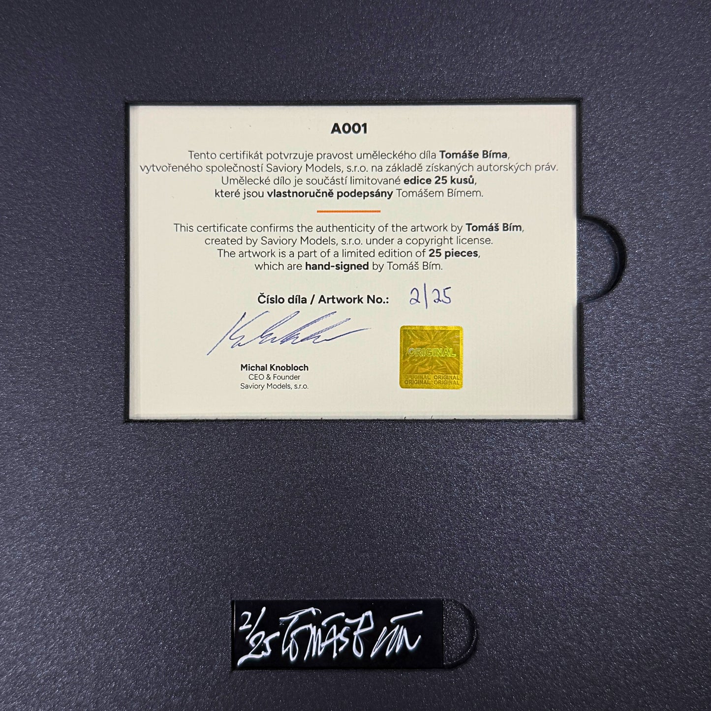 Tomáš Bím | Podobizna